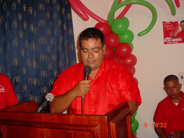Otto Navas, primer candidato a Diputado Departamental Granada